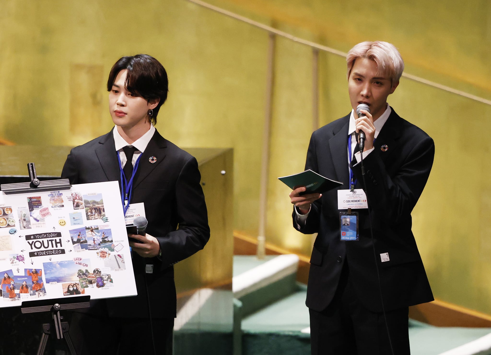 BTS Speak at the 2021 UN General Assembly Meeting, Video