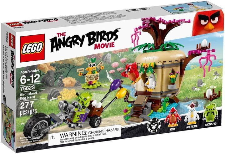 Lego Angry Birds Bird Island Egg Heist