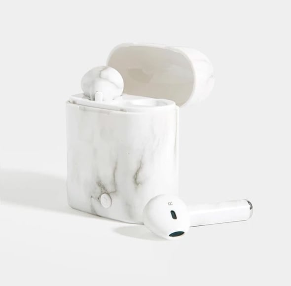 Skinny Dip Marble Wireless Earbuds