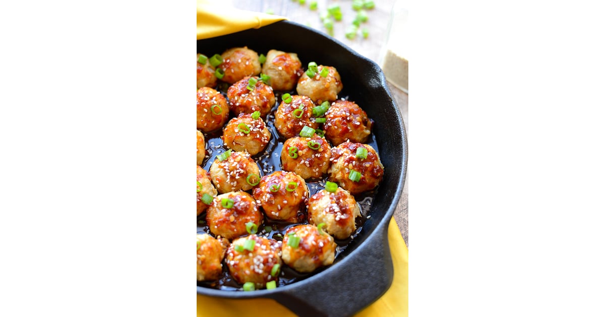 Kung Pao Baked Chicken Meatballs | Wedding Appetizer Ideas | POPSUGAR Food Photo 72 Kung Pao Baked Chicken Meatballs