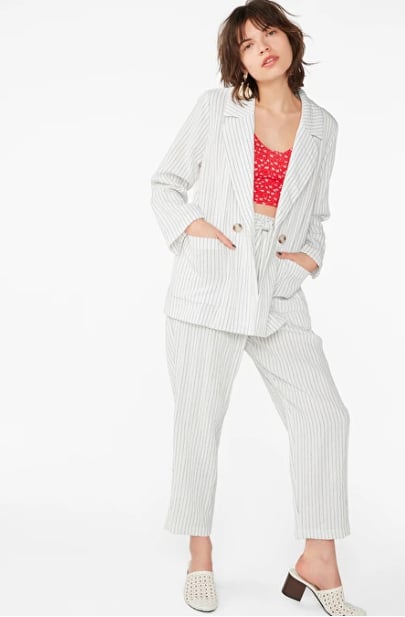 Monki Double-Breasted Blazer