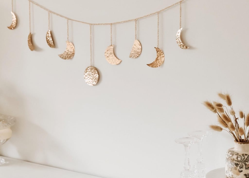 Moon Phase Wall Hanging Garland Best Etsy Cyber Monday Sales and