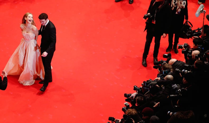 She Even Had Her Own Prince Charming Escort Her Across the Carpet