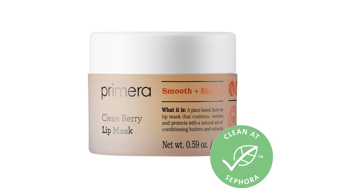 Primera Clean Berry Lip Mask Best Clean Makeup at Sephora POPSUGAR