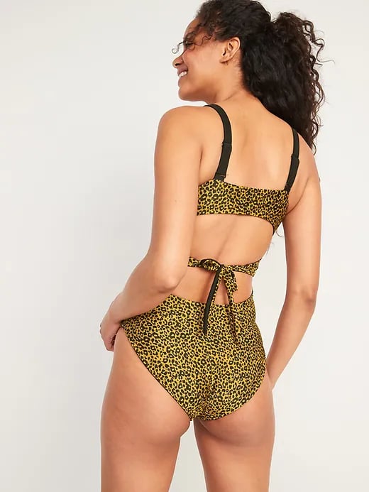 Old Navy Reversible Cut-Out Back One-Piece Swimsuit