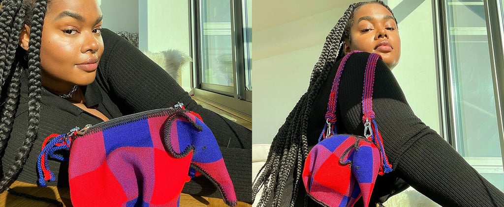Precious Lee Wears Loewe's Elephant Bag to Protect Wildlife