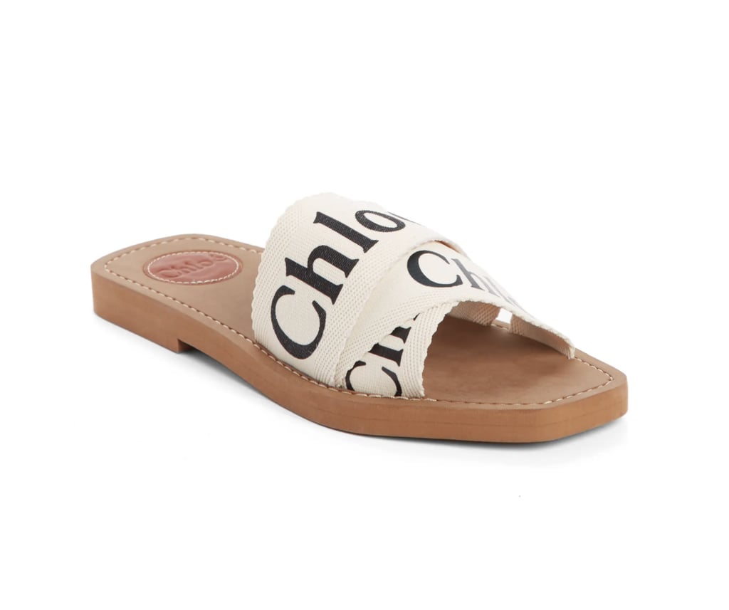 Chloé Logo Slide Sandal