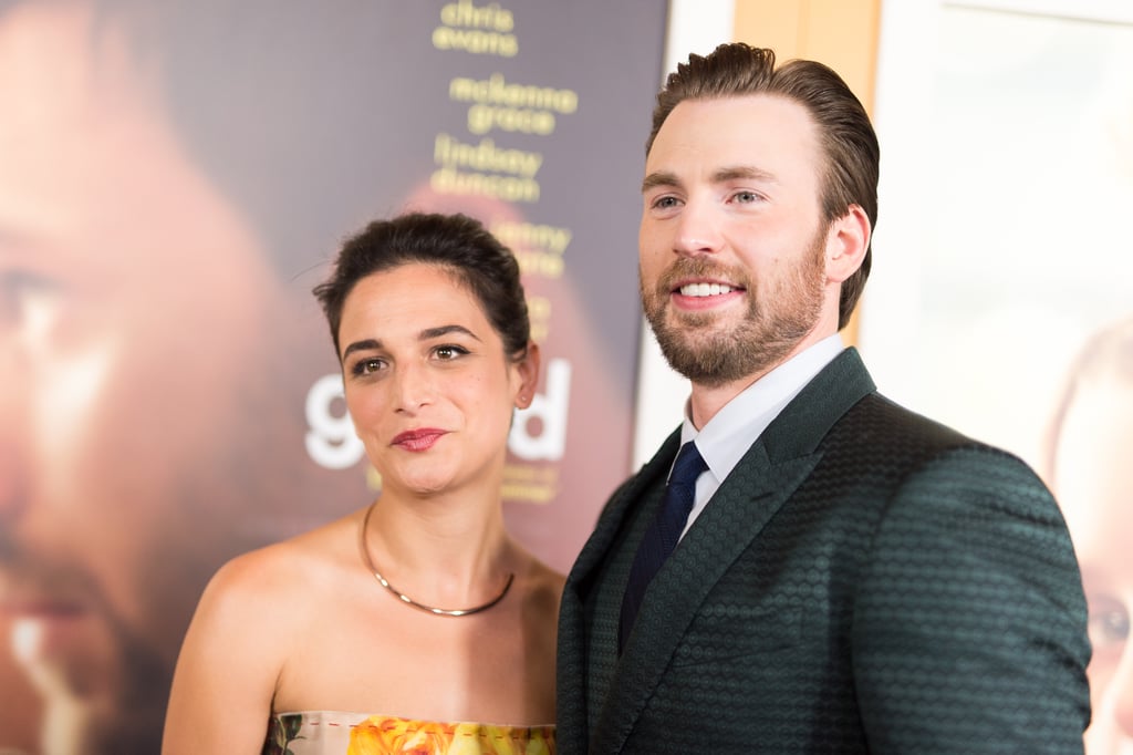 Jenny Slate and Chris Evans