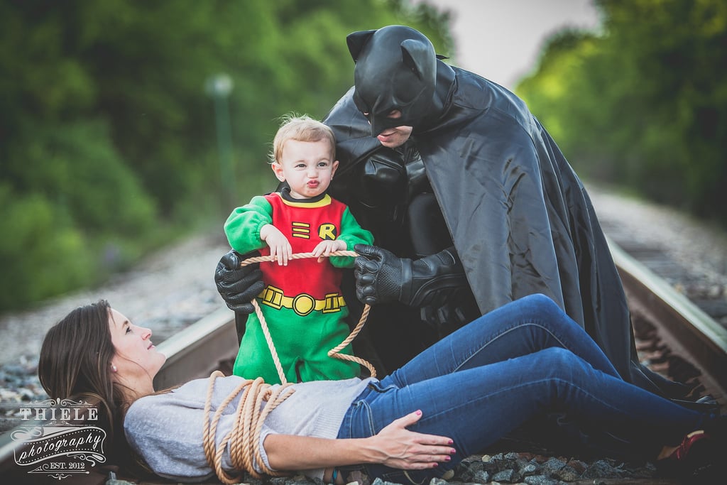Batman-Themed Family Photos