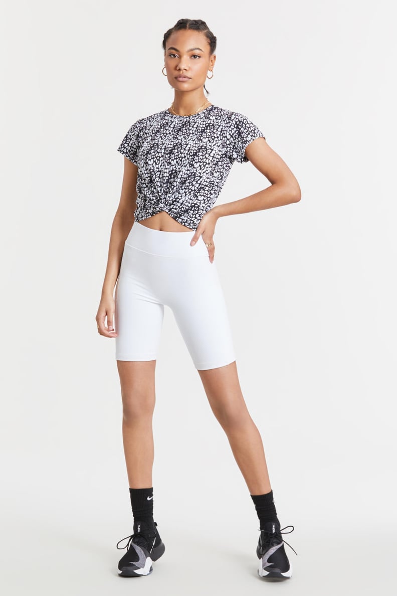All access biker shorts top