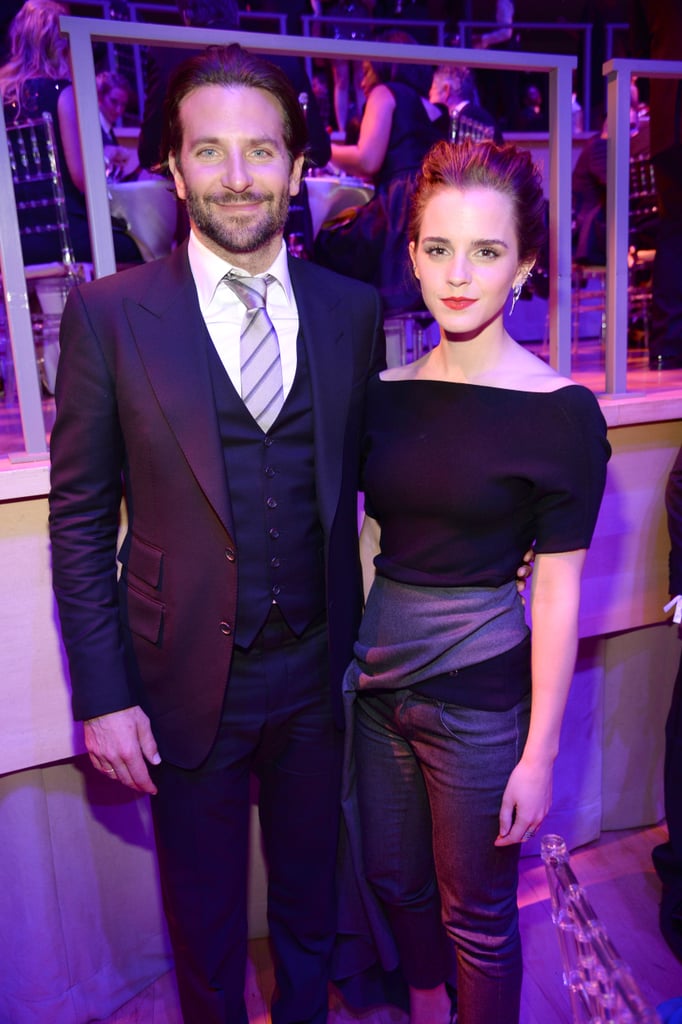 Emma Watson and Bradley Cooper at Time 100 Gala 2015