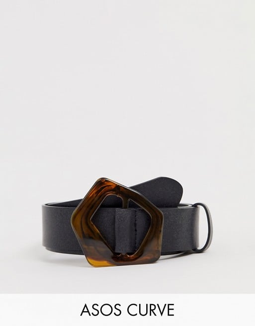 ASOS Design Abstract Tort Waist and Hip Belt