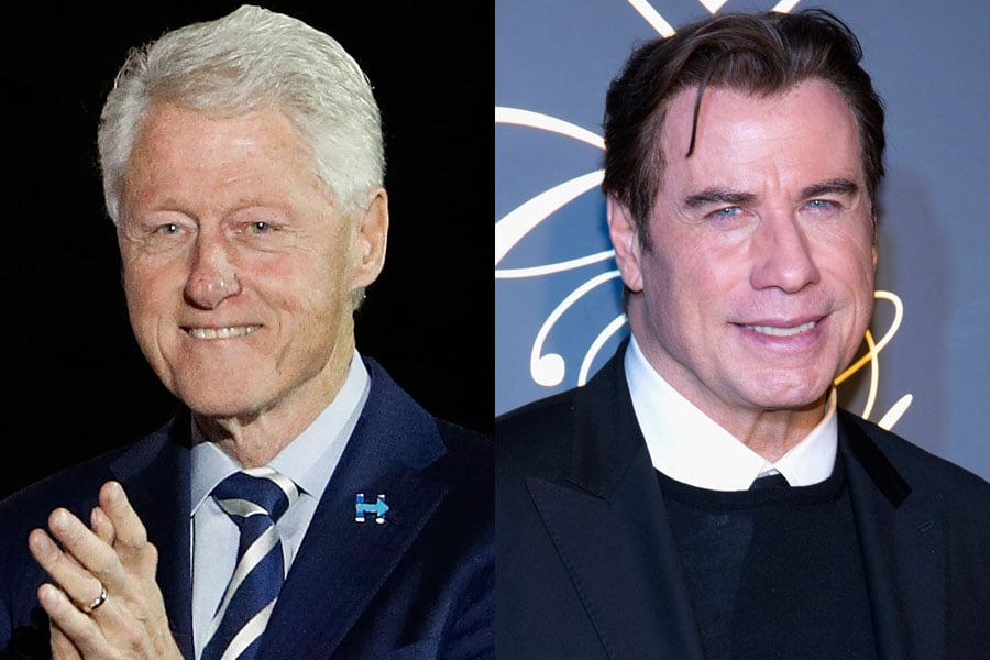 John Travolta as Bill Clinton