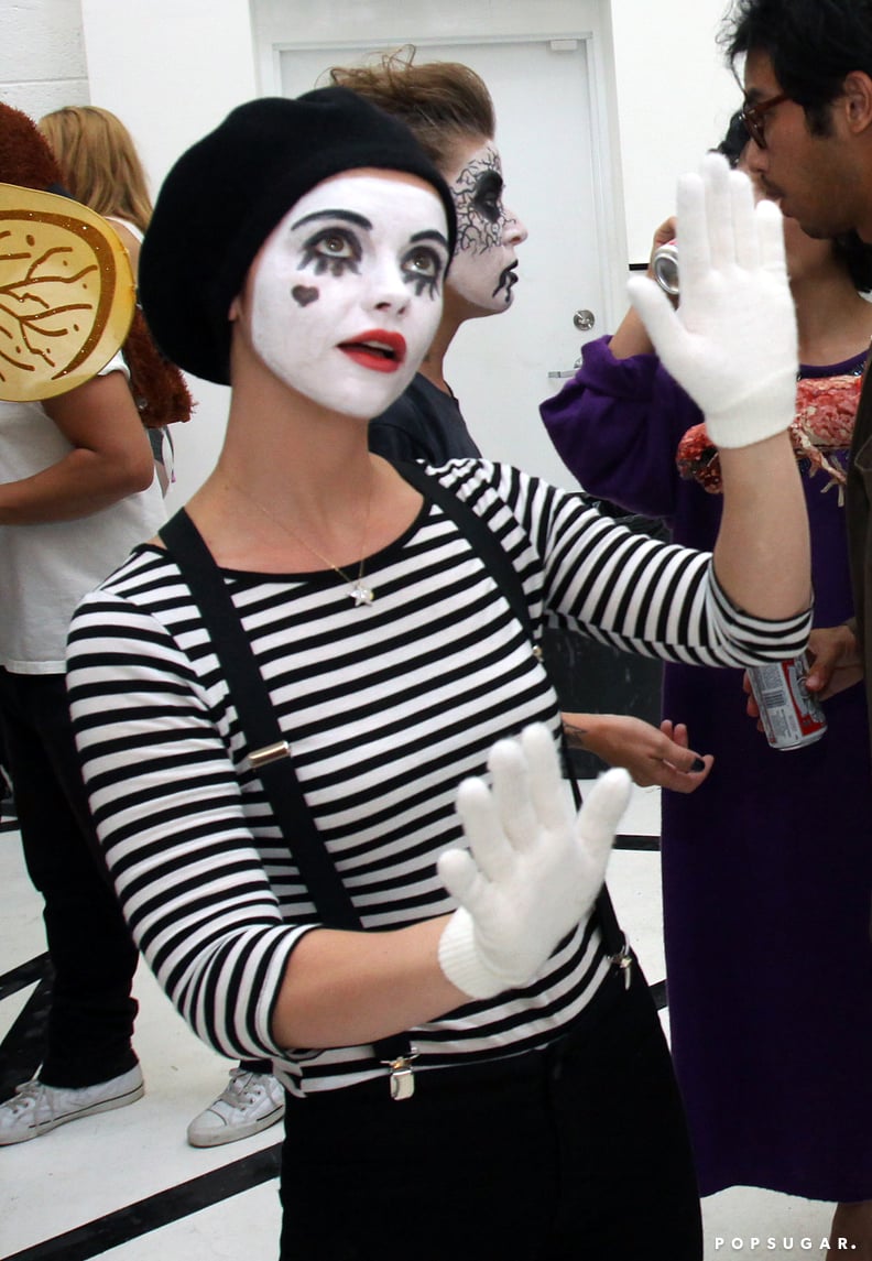 Christina Ricci as a Mime