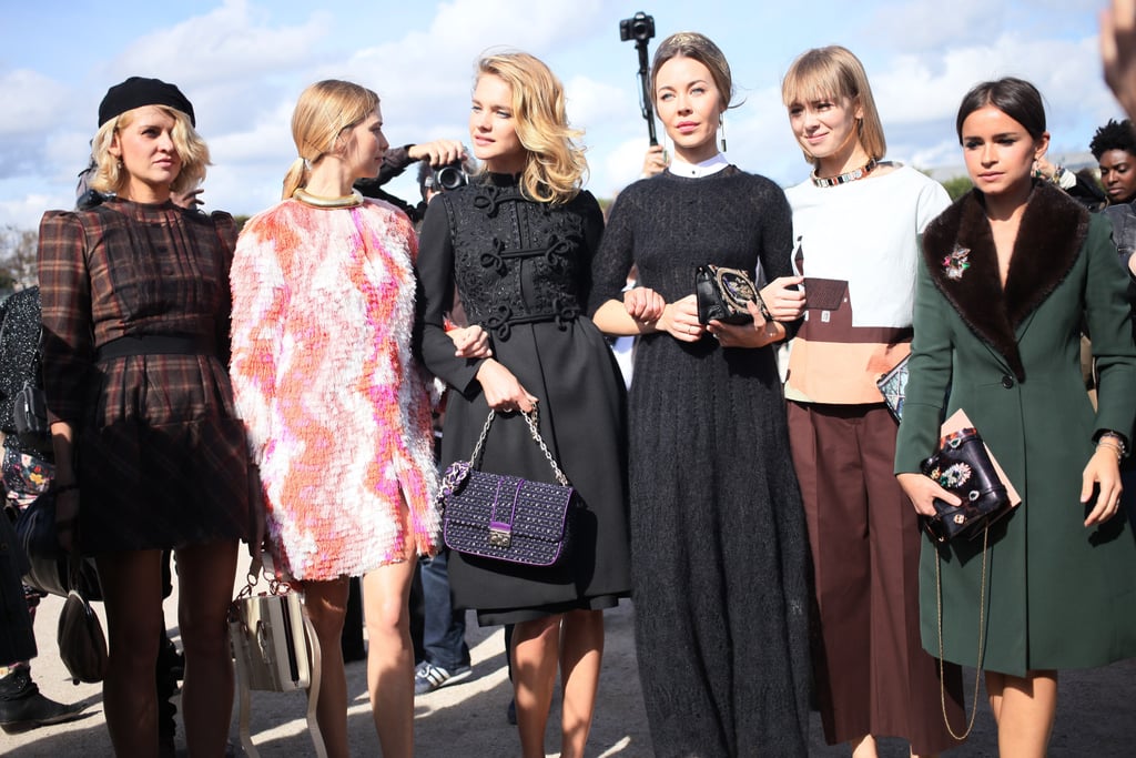 A meeting of major fashion minds and a lesson in high-impact dressing.
A meeting of major fashion minds and a lesson in high-impact dressing.