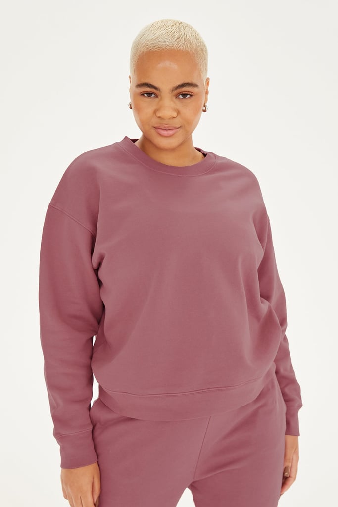 Girlfriend Collective Mauve Classic Sweatshirt