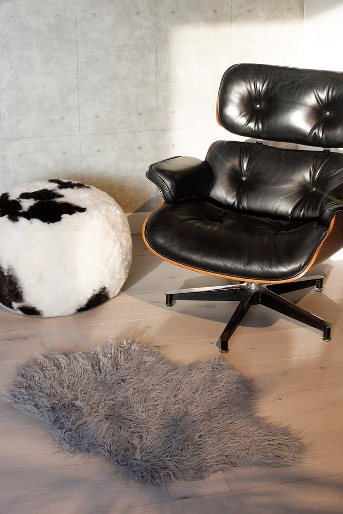 Kinetic Luxe Faux Fur Mongolian Sheepskin Faux Fur Single Rug