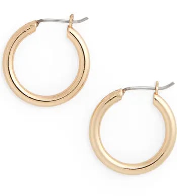 For the Accessories Aficionado: Nordstrom Small Endless Hoop Earrings
