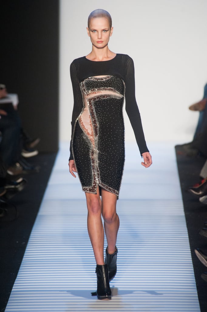 Herve Leger Fall 2014 Runway Show | New York Fashion Week | POPSUGAR ...