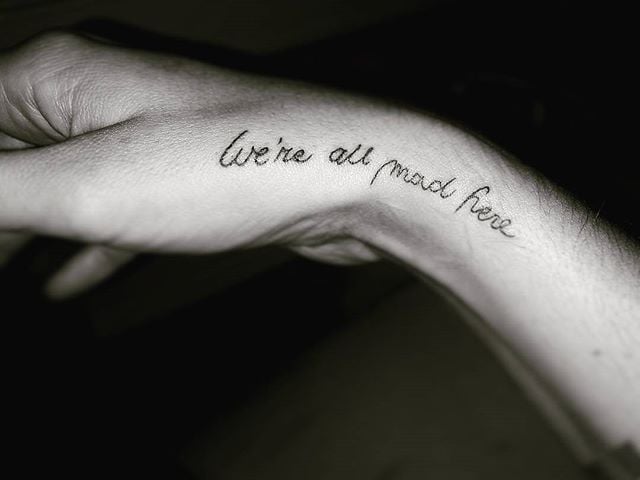 Small Alice In Wonderland Tattoos Popsugar Love Sex