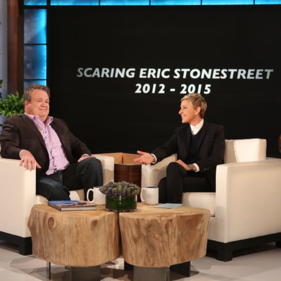 Ellen DeGeneres Scaring Eric Stonestreet Videos
