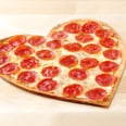 You Won't Be Able to Contain Your Excitement For This Heart-Shaped Pizza