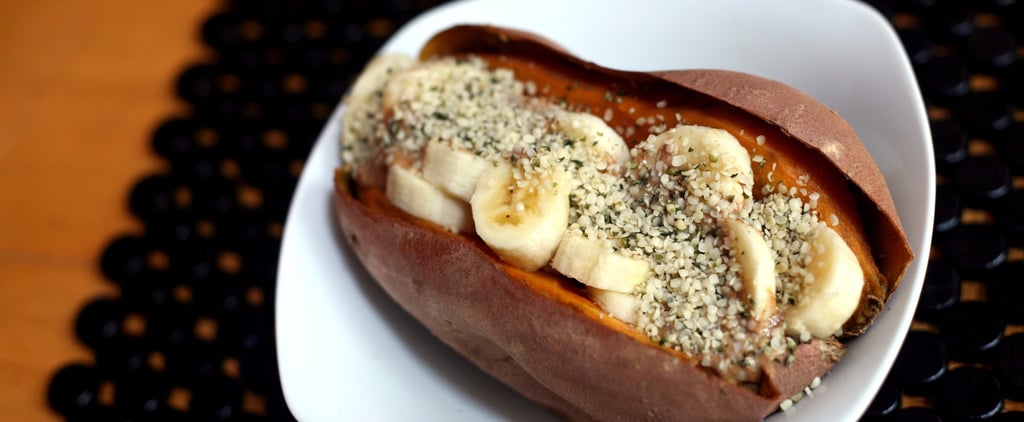 Banana, Almond Butter, Sweet Potato Breakfast