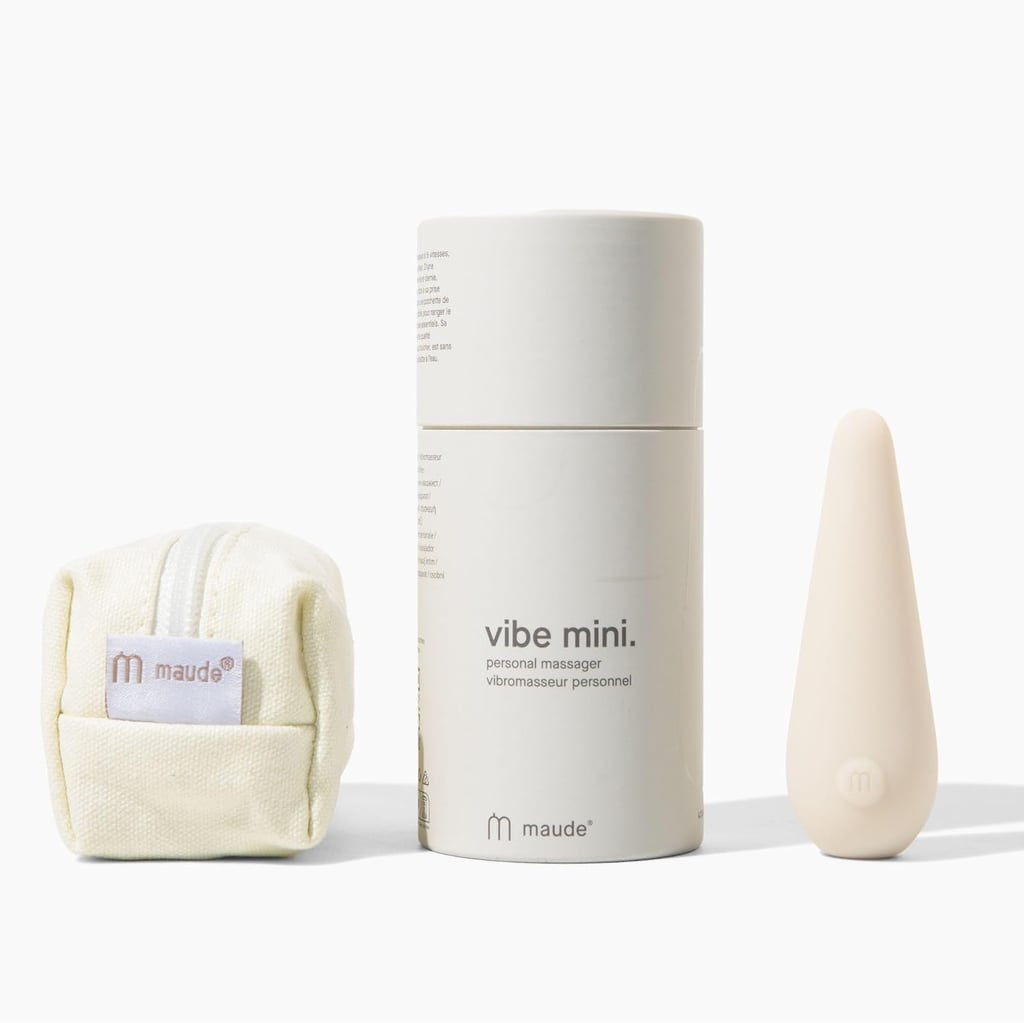 Maude Vibe Mini Vibrator ($32)
In my experience, the best sex toy recommendations come from the devices your friends can't wait to tell you about. My friend group has always raved about all things Maude — especially the Vibe Mini. Small but powerful, this compact bullet is the perfect introduction to the world of vibrators. It is very discrete, comes with five different settings, and can be used solo or with a partner.