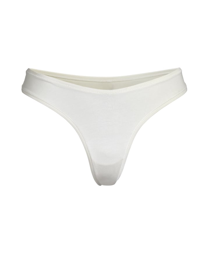 Skims Cotton Dipped Thong in Bone | Kim Kardashian Launches SKIMS ...