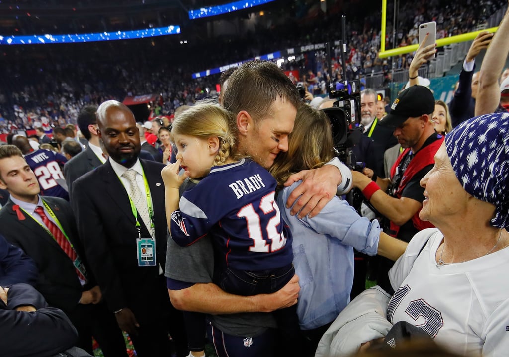 Tom Brady and Gisele Bundchen Super Bowl 2017 Pictures