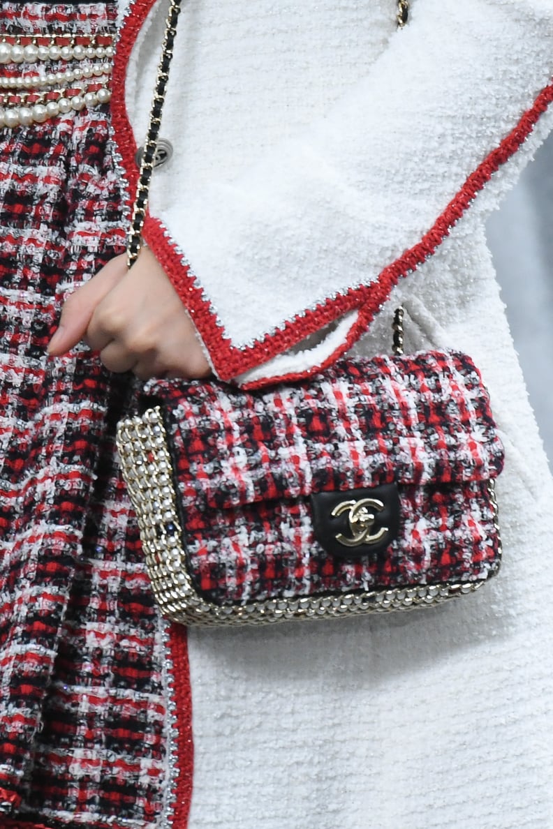 A Chanel Bag on the Runway During Paris Fashion Week