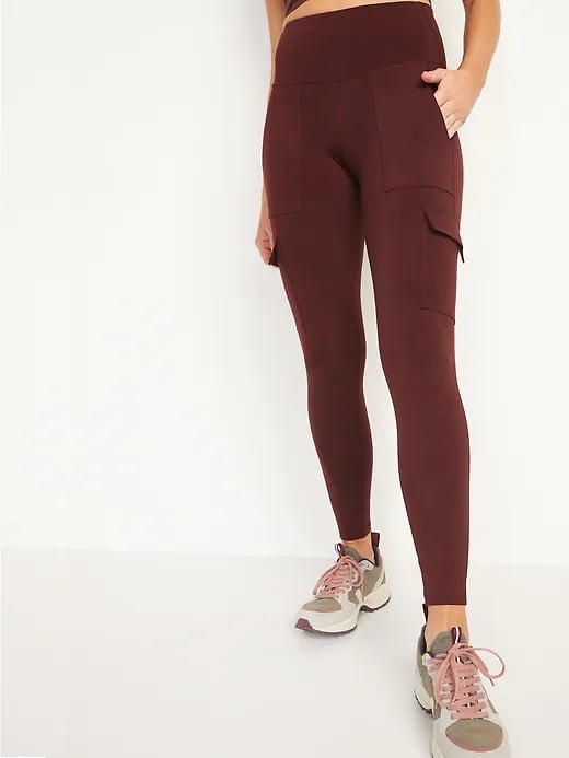 Old Navy High-Waisted Elevate Cargo 7/8-Length Compression Leggings