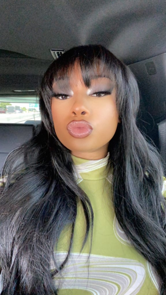 See Megan Thee Stallion's New Bangs Hairstyle