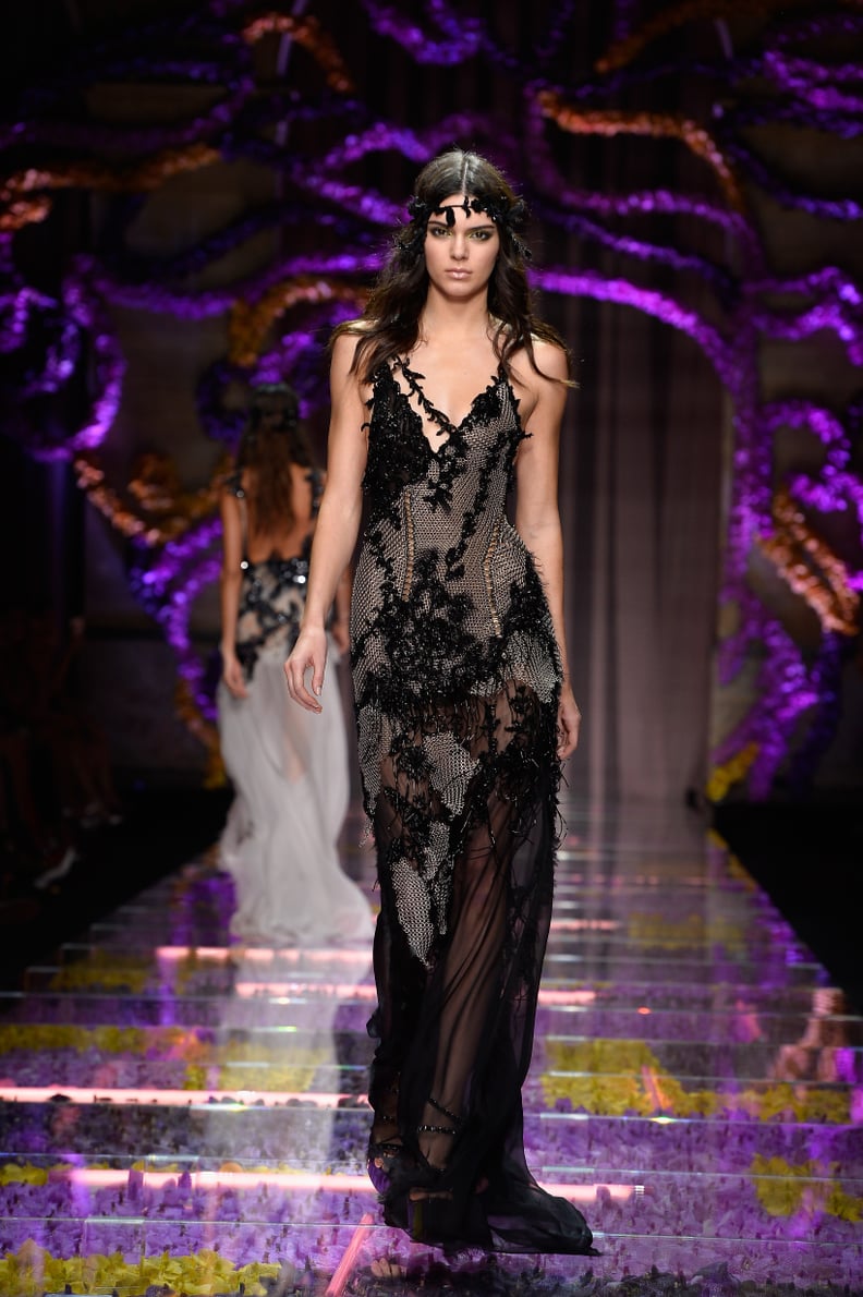 And Kendall Jenner Work a Dark, Romantic Look