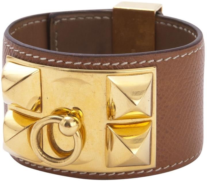 Hermes Collier de Chien Leather Bracelet