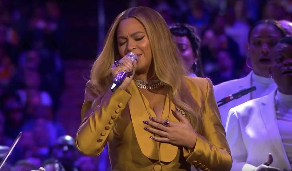Beyoncé's Nail Art Tribute to Kobe and Gianna Bryant