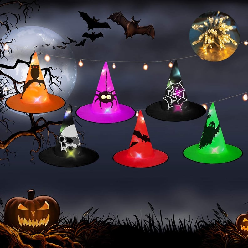 Witch Hat Halloween Lights