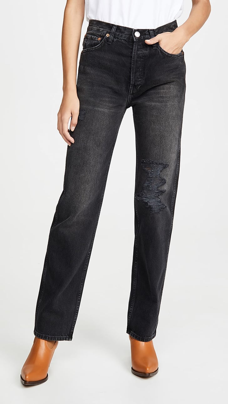 RE/DONE High Rise Loose Jeans | Best Jeans For Women on Sale | POPSUGAR