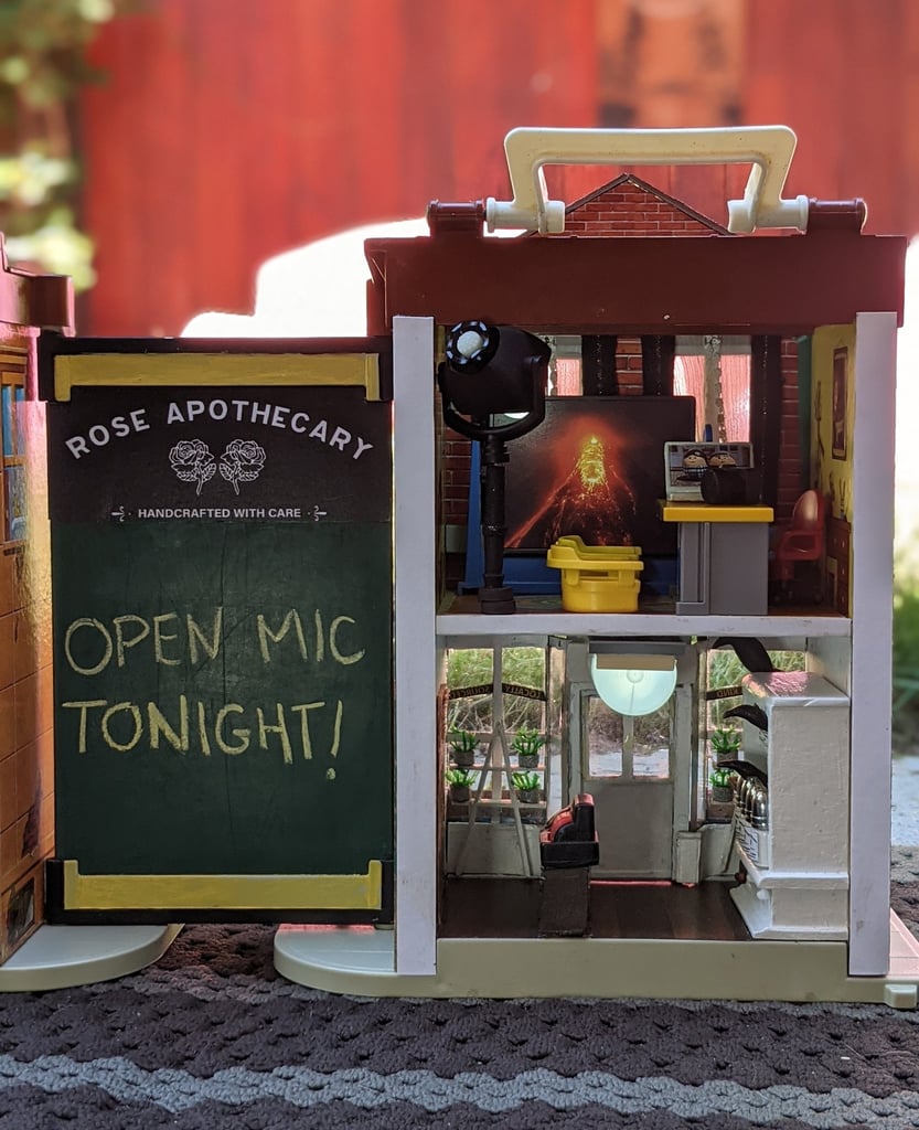 Oh, the things I'd do to shop at this teeny-tiny Rose Apothecary.