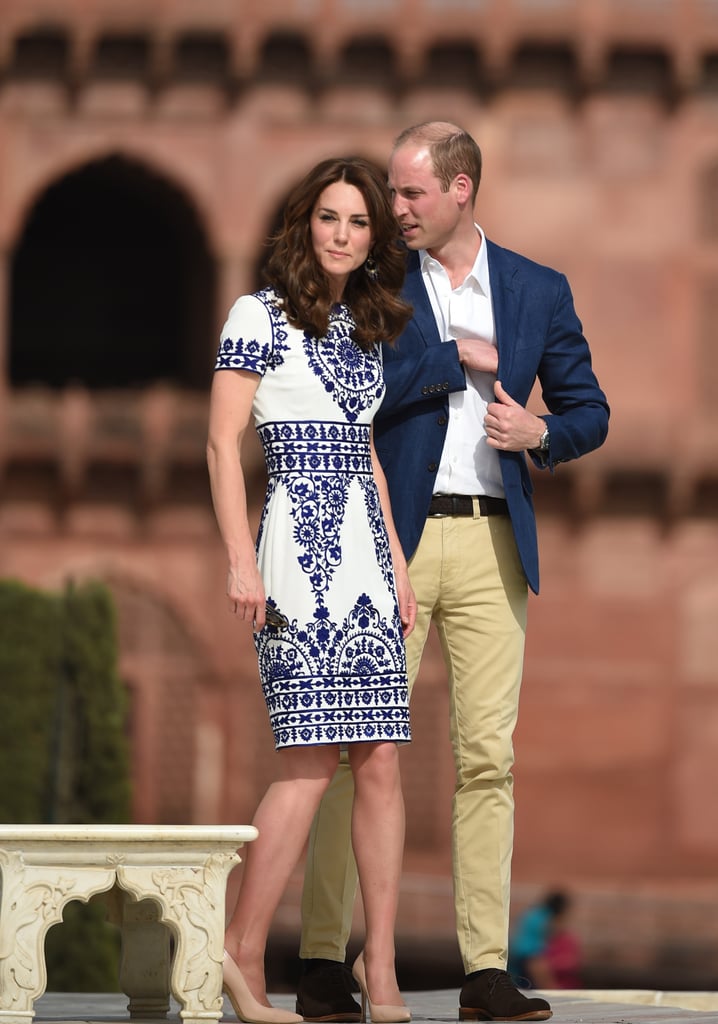 Kate Middleton's Naeem Khan Dress at the Taj Mahal 2016