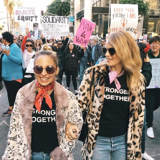 Celebrity Women's March Instagram Pictures January 2017