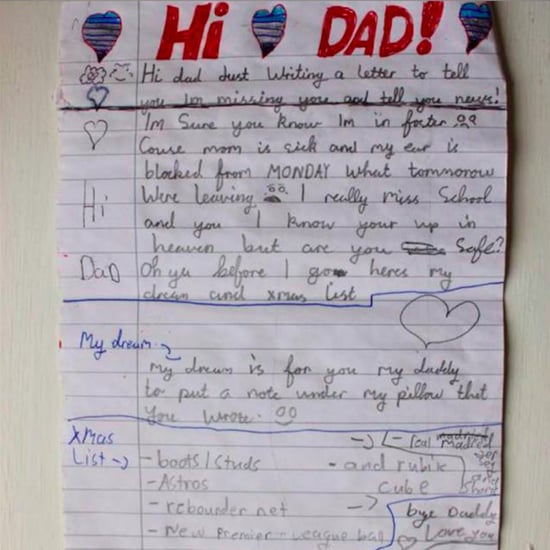Christmas Letter to Late Father Found With Balloon