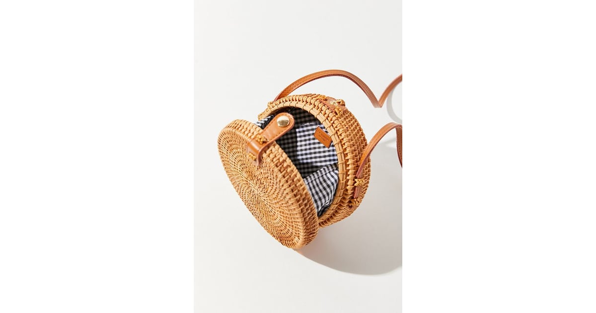 Urban Outfitters Rattan Mini Circle Bag Best Crossbody Bags Spring
