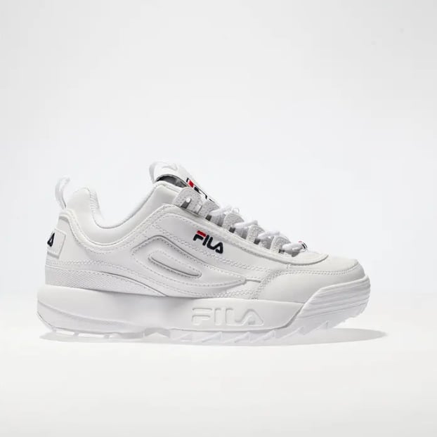 Fila White Disruptor Ii Premium Trainers