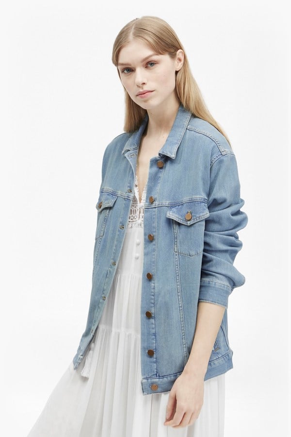 Slouchy Western Denim Jacket ($198)