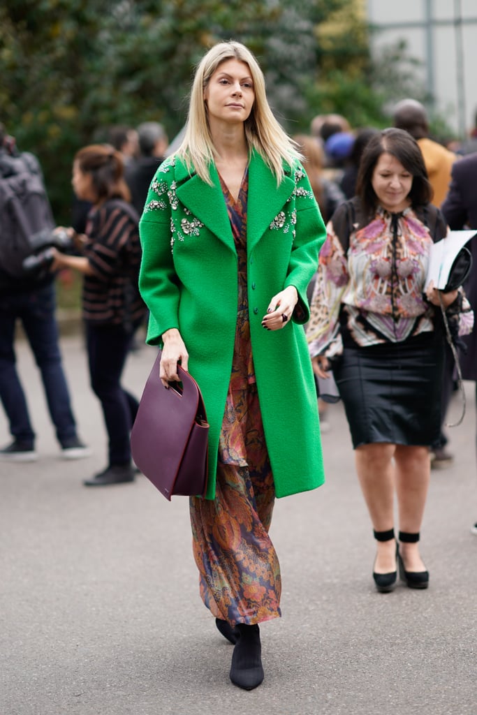 Statement Coat Street Style Trend