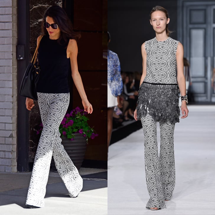 Amal's Spring 2015 Giambattista Valli Pants