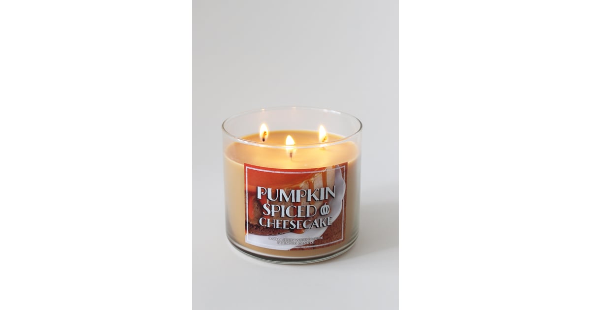 bath and body works pumpkin cheesecake candle