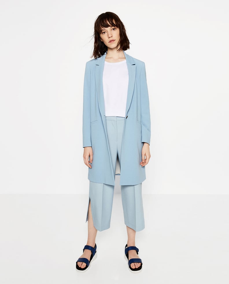 A Long Blazer to Wear Over T-Shirts and Cutoffs
