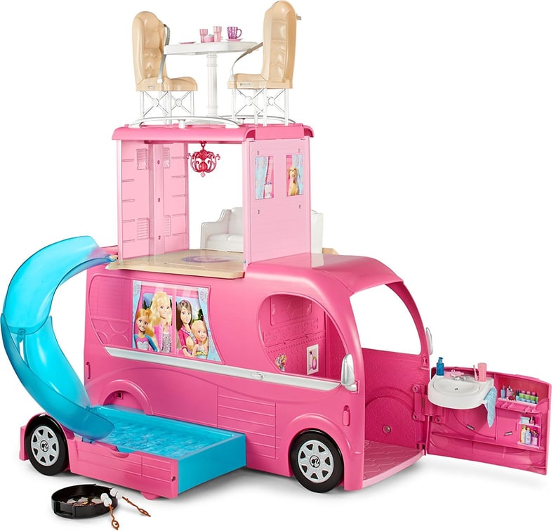 Barbie Pop-Up Camper Vehicle